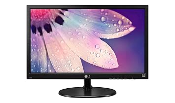 LG 19-inch (47 cm) HD Ready Monitor, TN Panel with VGA Port - 19M38AB (Black)