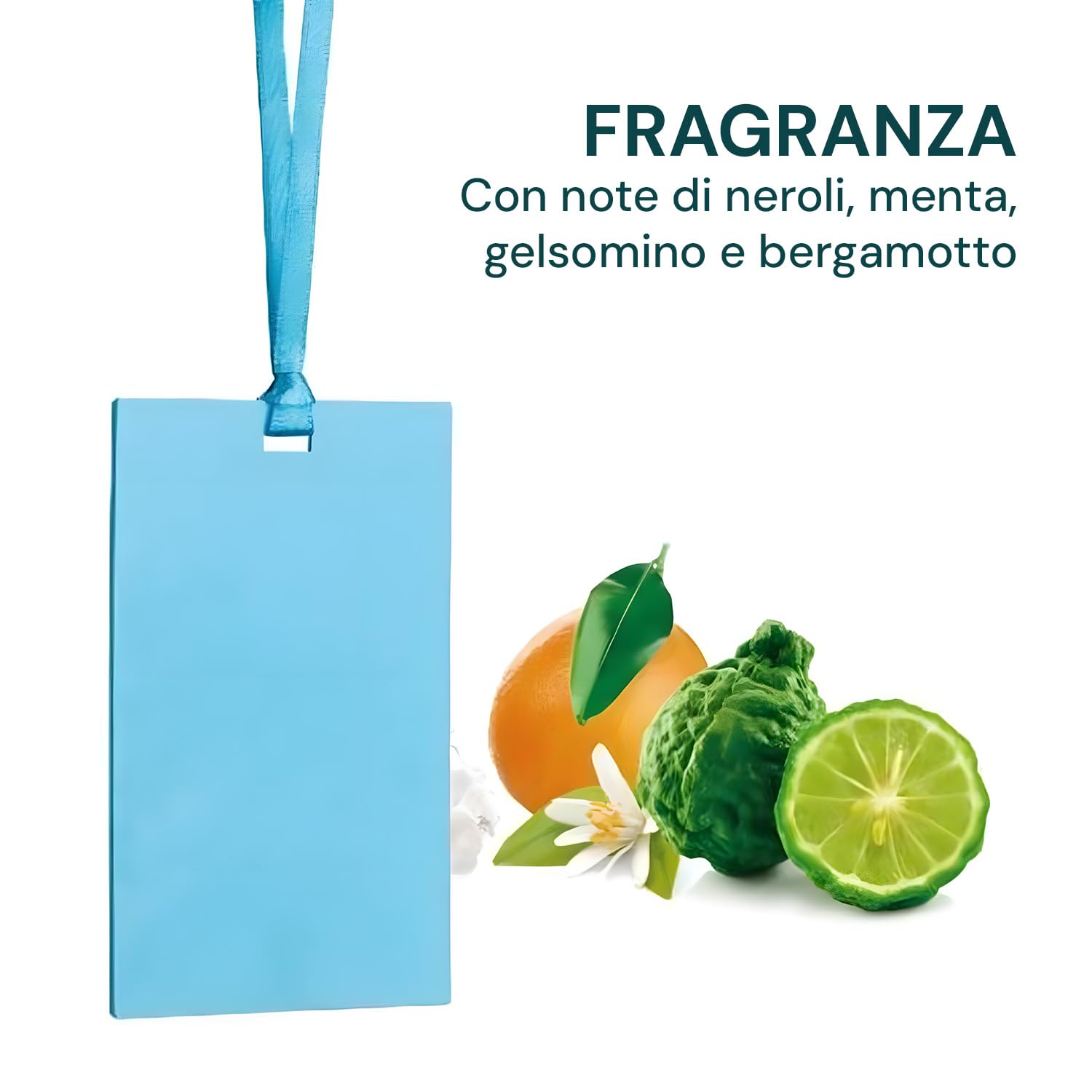 Avilia Carta Profumata per Armadi e Cassetti Neroli Menta Gelsomino Bergamotto