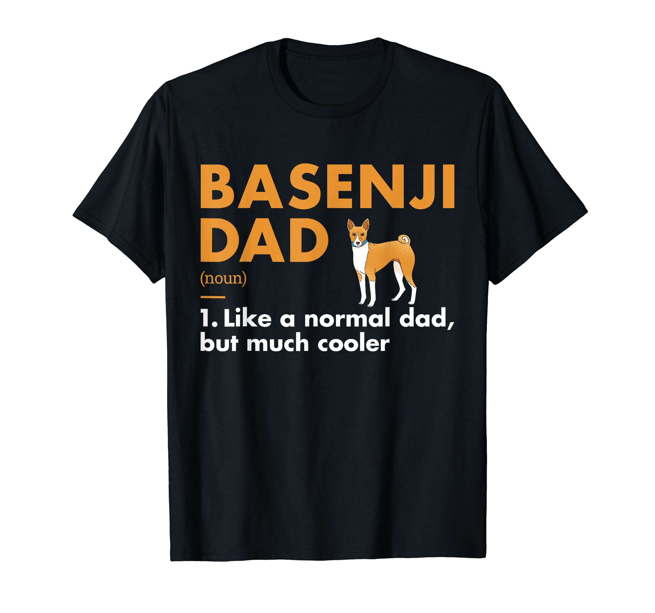 Dog Basenji Dad Definition T-Shirt