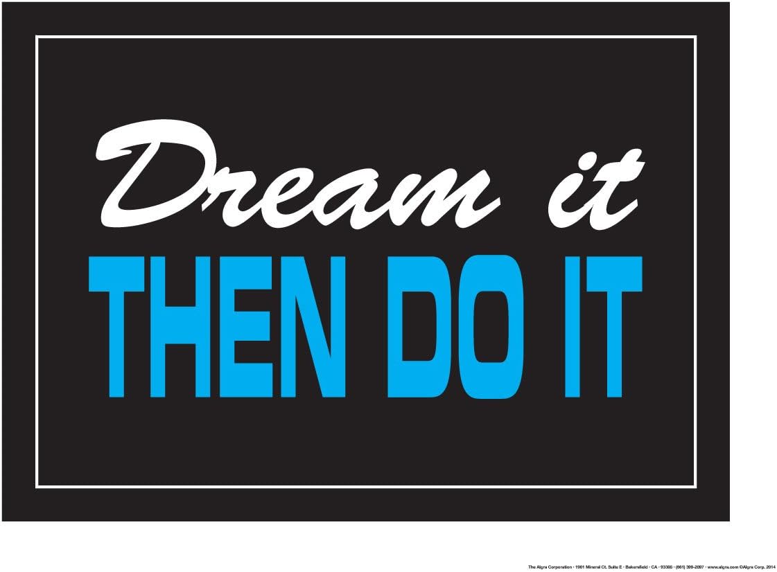 Dream It 18" X 24" Laminated Poster