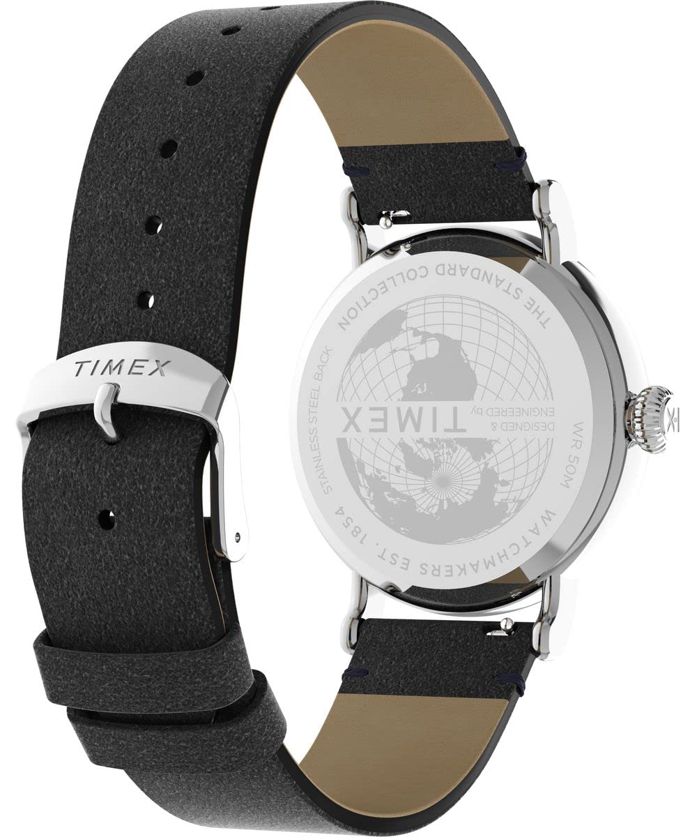 Timex Reloj Analógico para para Hombre de Cuarzo con Correa en Cuero TW2V71200