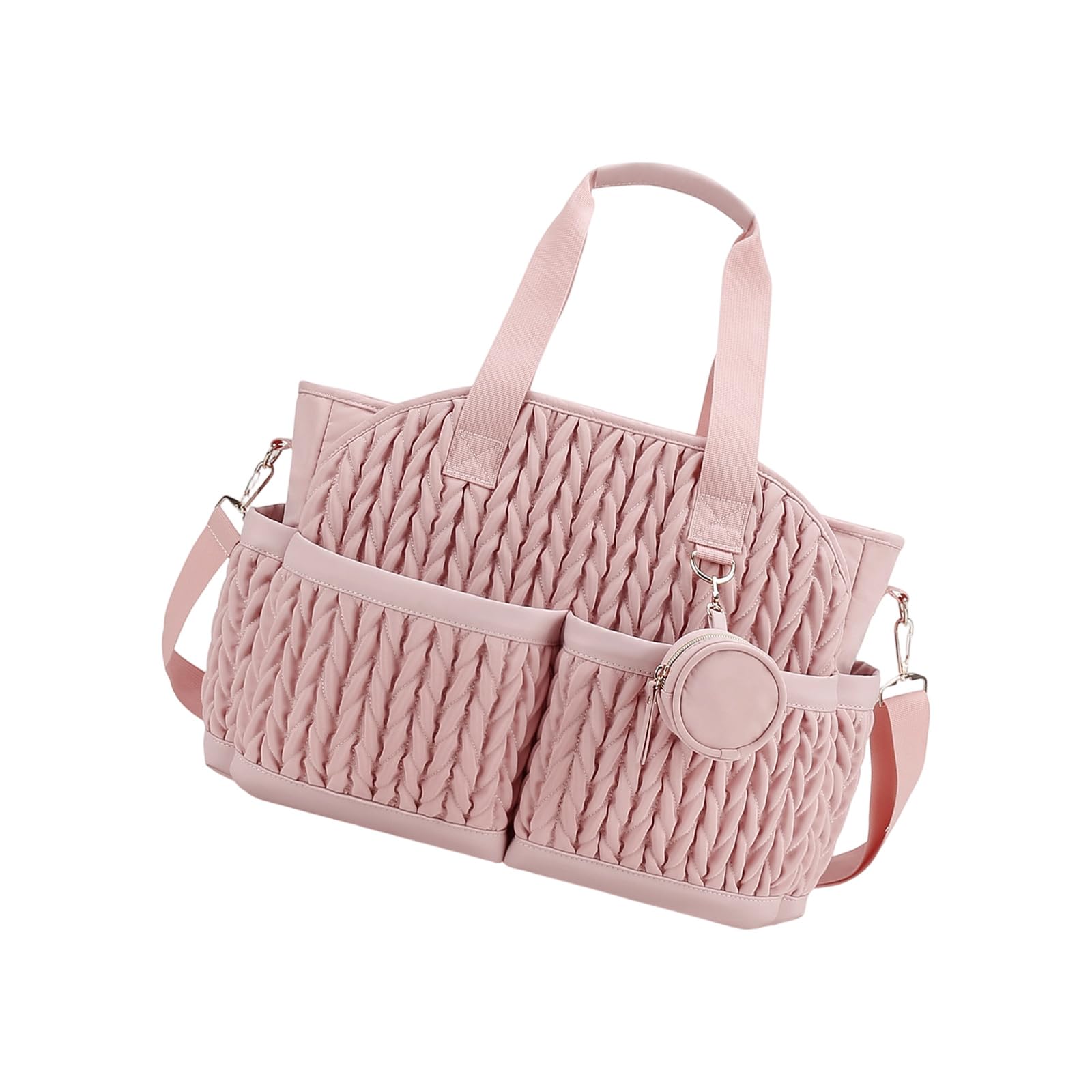 Bolsa Aislante Ready, Impermeable, con Acabado Acolchado, Compartimentos de Almacenamiento para pañales y biberones, Bolsa para mamá