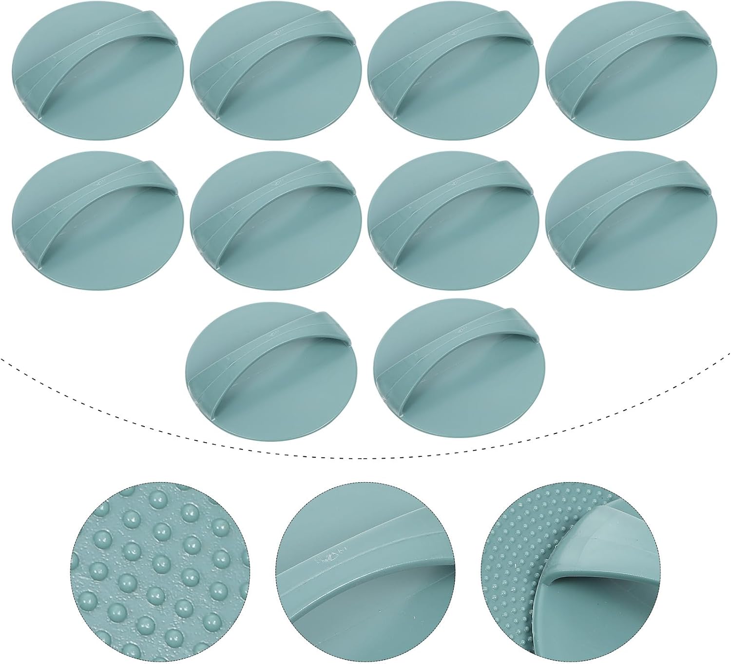 COOLHIYA 10 Pcs Plastic Printmaking Ink Plates Relief Printmaking Tools Art Craft Printing Accessories for Relief Printing and DIY Art Projects