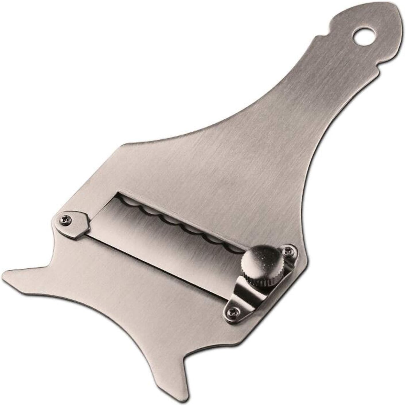 Professional Stainless Steel Truffle Slicer with Adjustable Blade, Truffle Cutter Cheese Scraper Chocolate Shaver Vegetable Peeler(A)