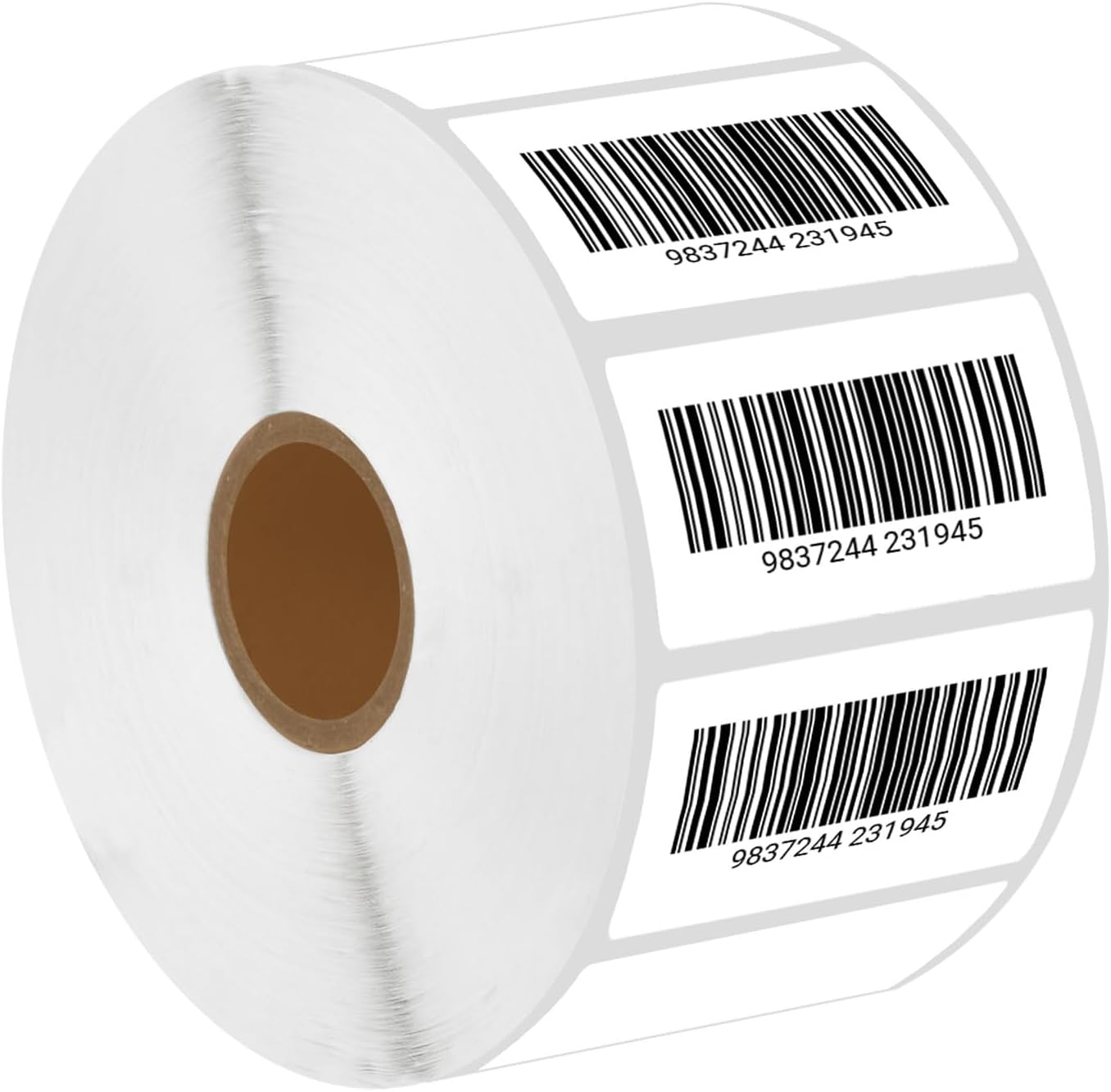 2 Rolls 2" x 1"(1500 Lables per Roll) Die-Cut File Folder Labels Compatible for Brother RD-S05U1 White Paper Labels Use with TD/RJ Zebra and Rollo Printers