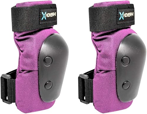 Miniatura 8 de Hover-1 Coderas protectoras de nailon  Rodilleras y muñequeras, para mayores de 8 años, carcasa de polipropileno duro resistente a impactos y
