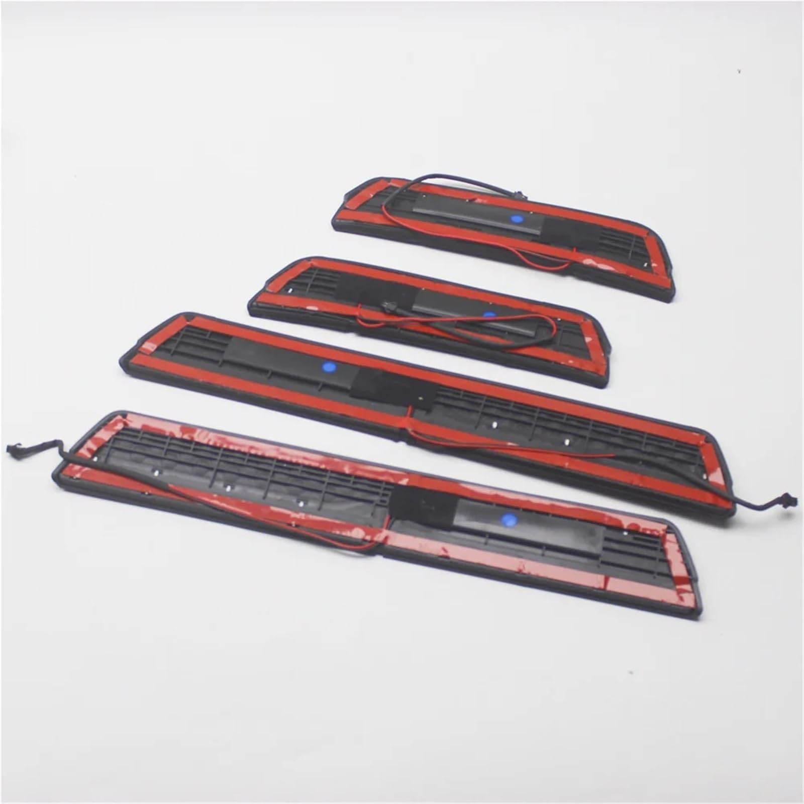 auto podpora nogi stopień pojazdu Listwa ochronna progu ze stali nierdzewnej ABS, listwa ochronna progu, pasuje do Hondy, pasuje do CRV CR-V 2017-2020(No Led)