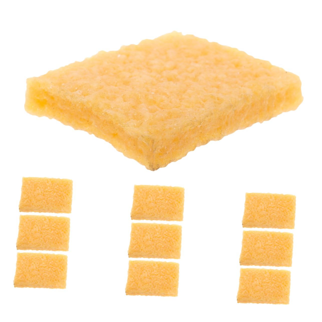 Totority Skateboard Grip Tape Eraser 10pcs Sandpaper Cleaner Block Small Skateboard Tape Cleaner Versatile Cleaning Tool Reusable Professional Skateboarding Accessory