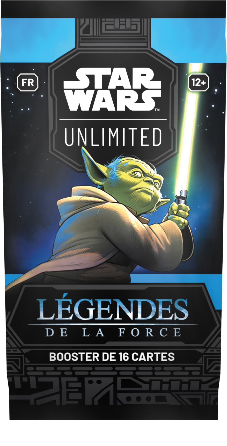 Star Wars Unlimited – Leyendas De La Fuerza, Sobre De 16 Cartas TCG, 1 Rareza O Legendaria Y 1 Foil, Para 2 Jugadores 12+