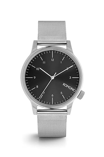 Winston Royale Watch - Silver Black - 41mm