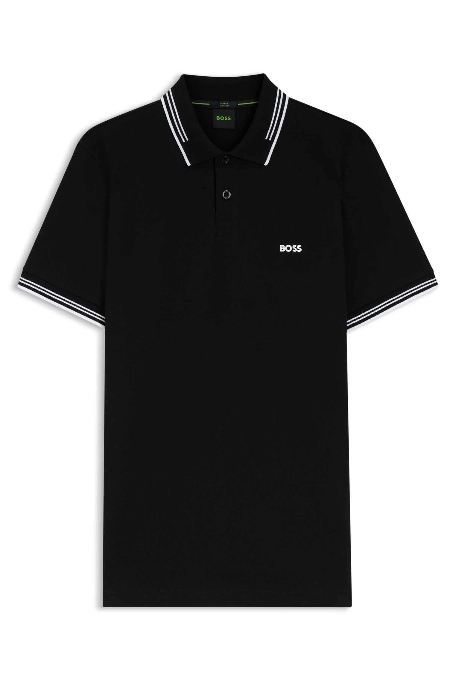 BOSS Herren Paul Polo, Black1, L EU