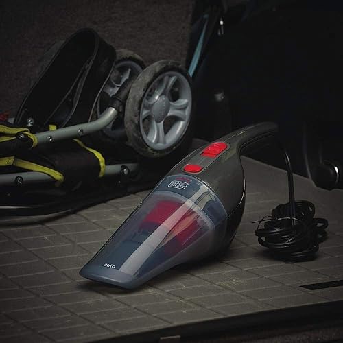 Miniatura 5 de Black+Decker BDH1200NVAV aspiradora compacta para autos 12 voltios - Con cables