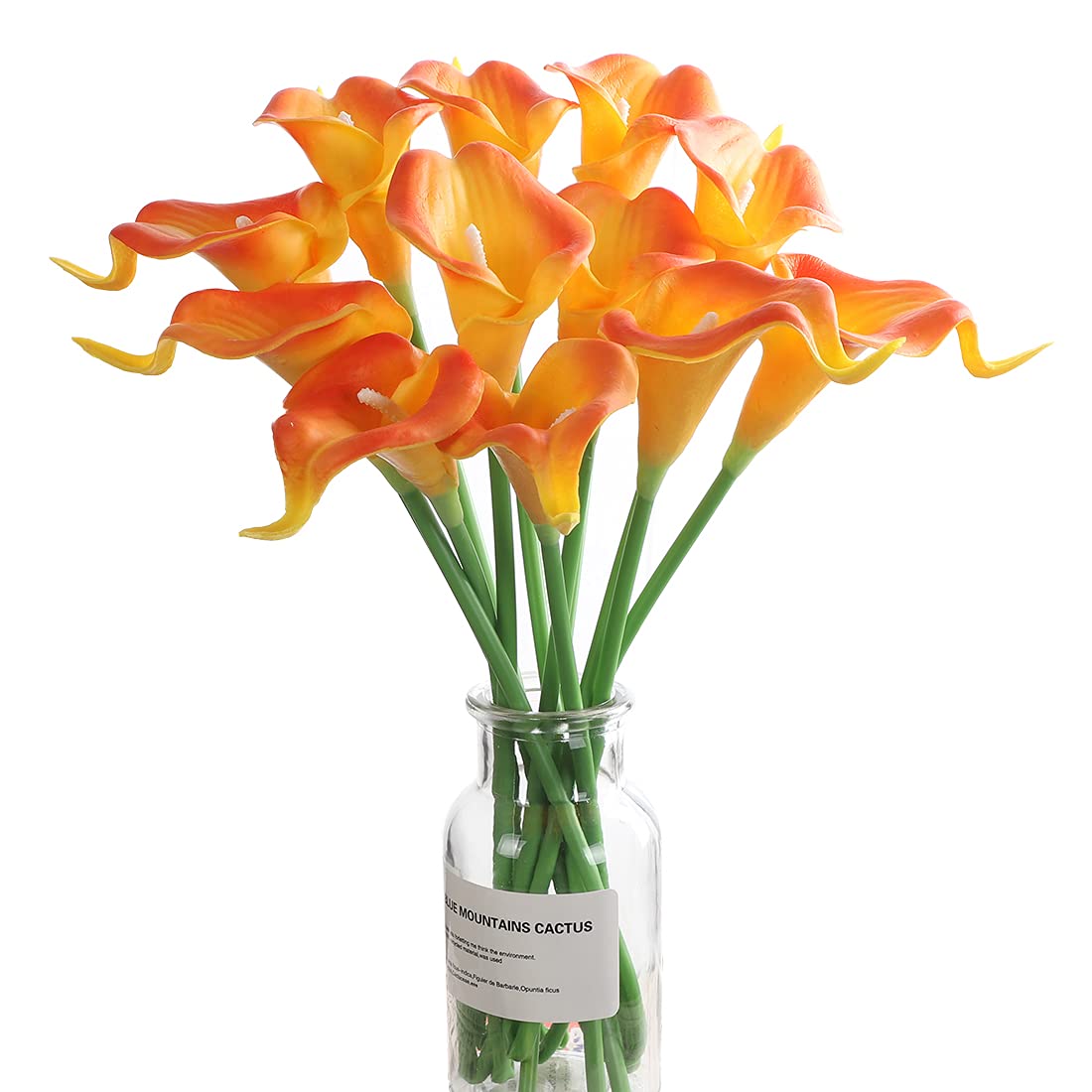 Set di 9 fiori artificiali Calla con effetto realistico al tatto per matrimonio, ufficio, casa, cucina, decorazioni per feste, eventi (rosso tramonto) | Leroy Merlin Set di 9 fiori artificiali Calla con effetto realistico al tatto per matrimonio, ufficio, casa, cucina, decorazioni per feste, eventi (rosso tramonto) | Leroy Merlin