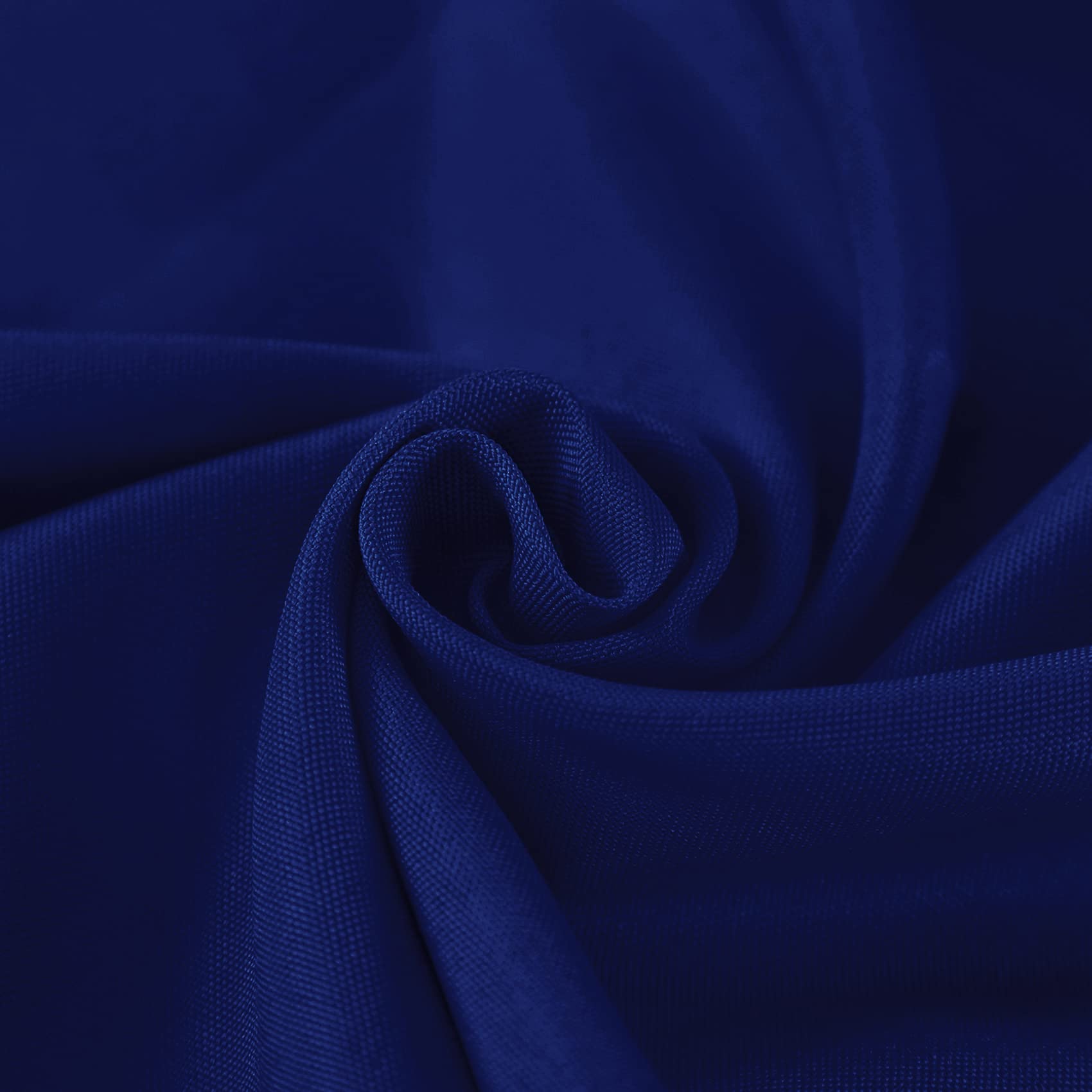 Fokitut Lot de 6 nappes rectangulaires en polyester résistant aux taches et infroissables pour cuisine, salle à manger, mariage, fête, dîner de vacances - Bleu roi - 152,4 x 259,1 cm