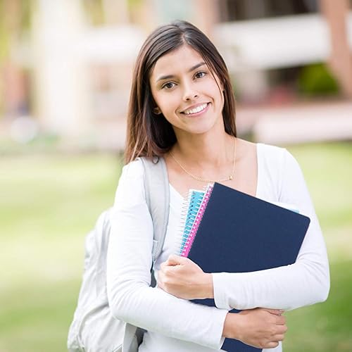 Miniatura 6 de Cuadernos grandes y coloridos a granel, papel rayado universitario, 8.5 x 11 pulgadas, 60 páginas, juego de diario para viajeros, estudiantes