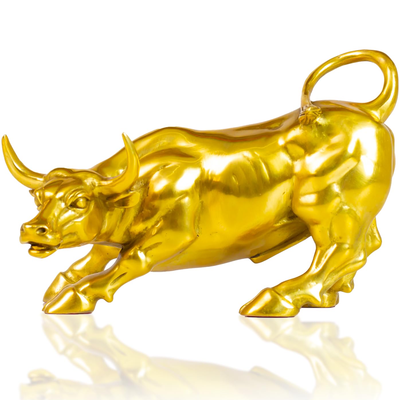 Irayin Wall Street Bull & Bear Slag Hars Beeld, Stier & Beer Decoratie, Abstract Figuur-Bull Bear Fight Financiële Makelaar Cadeau, Decoratie voor