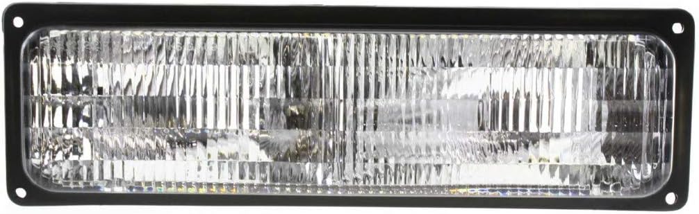 CarLights360: For 1994-2000 Chevy GMC C2500 Turn Signal/Parking Light Assembly Driver and Passenger Side Pair DOT Certified Replaces GM2520128, GM2521128