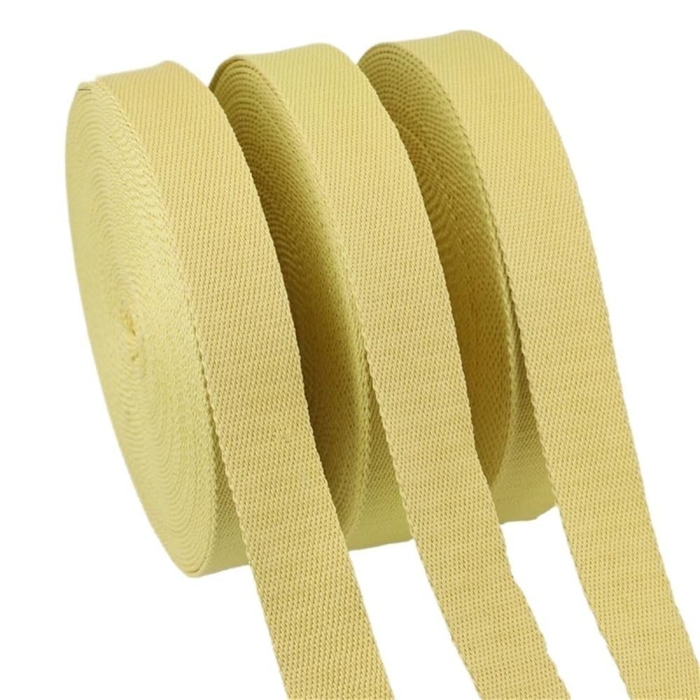 Cinta de aramida de 5 m, resistente a altas temperaturas y a la abrasión, for aplicaciones industriales.(100mm x 1mm)