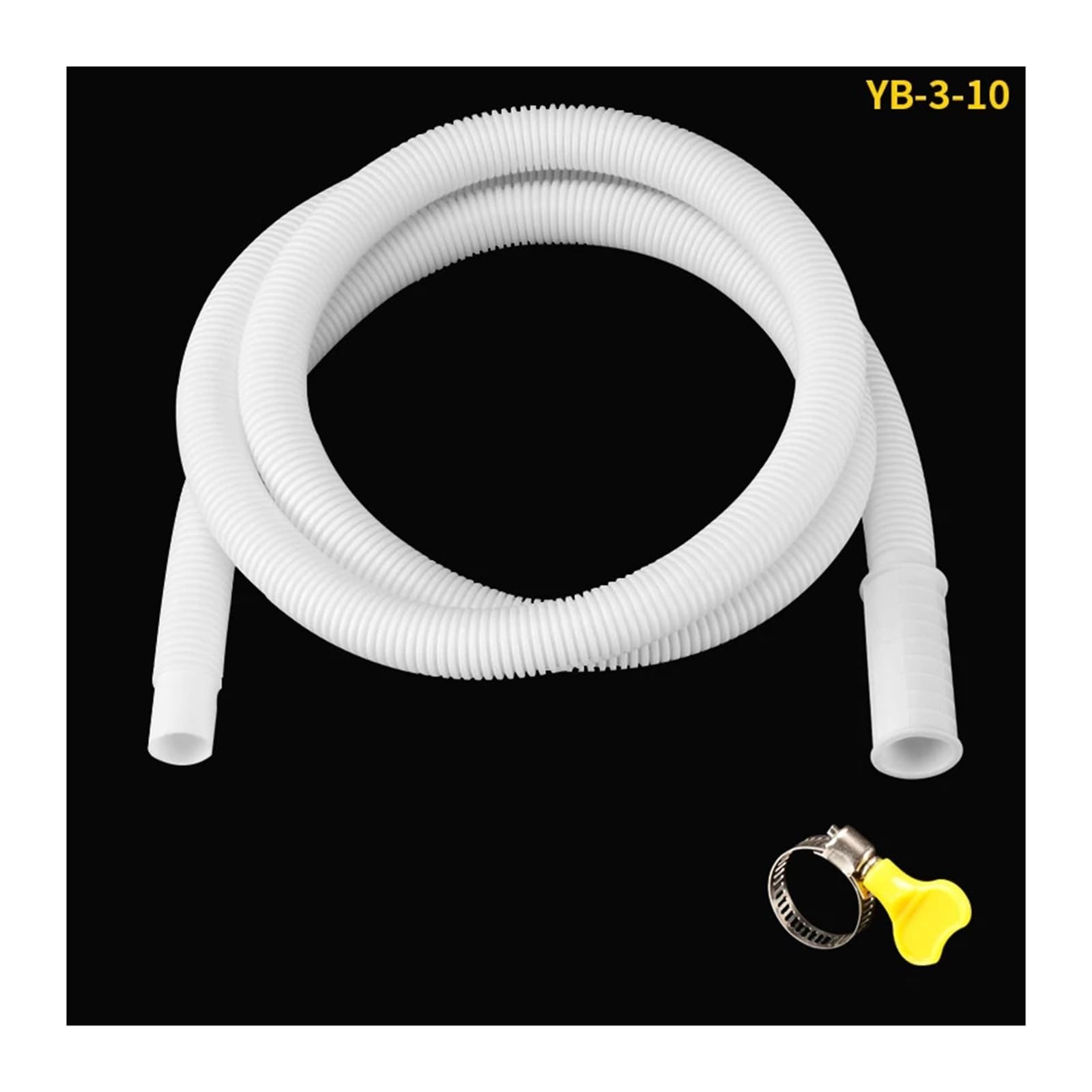 Tubo Condensa Condizionatore Universal Air Conditioning Drainage Hose | Flexible Air Conditioning Drain Hose Accessories Cuttable Corrugated Drainpipe(8M)