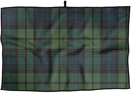 Review IRON1974 Golf Towel Scottish Tartan Plaid Sports Towel 23×15 Inches Gym Player Towel…