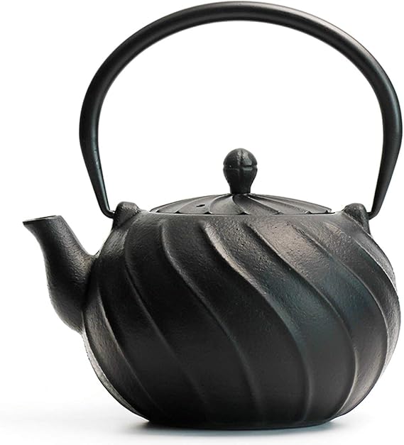 Tea Kettle, TOPTIER Japanese Cast Iron Teapot with Infuser