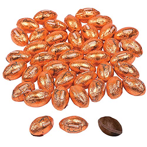 Chocolate Footballs (90 individually wrapped) 1 lb
