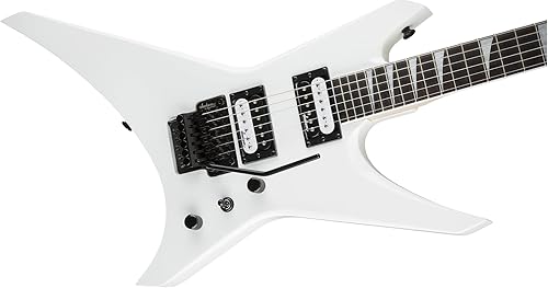Miniatura 3 de Jackson JS Series Rhoads JS32 - Guitarra eléctrica gris satinado con cable de instrumento Fender de 10 pies, correa, afinador de clip de