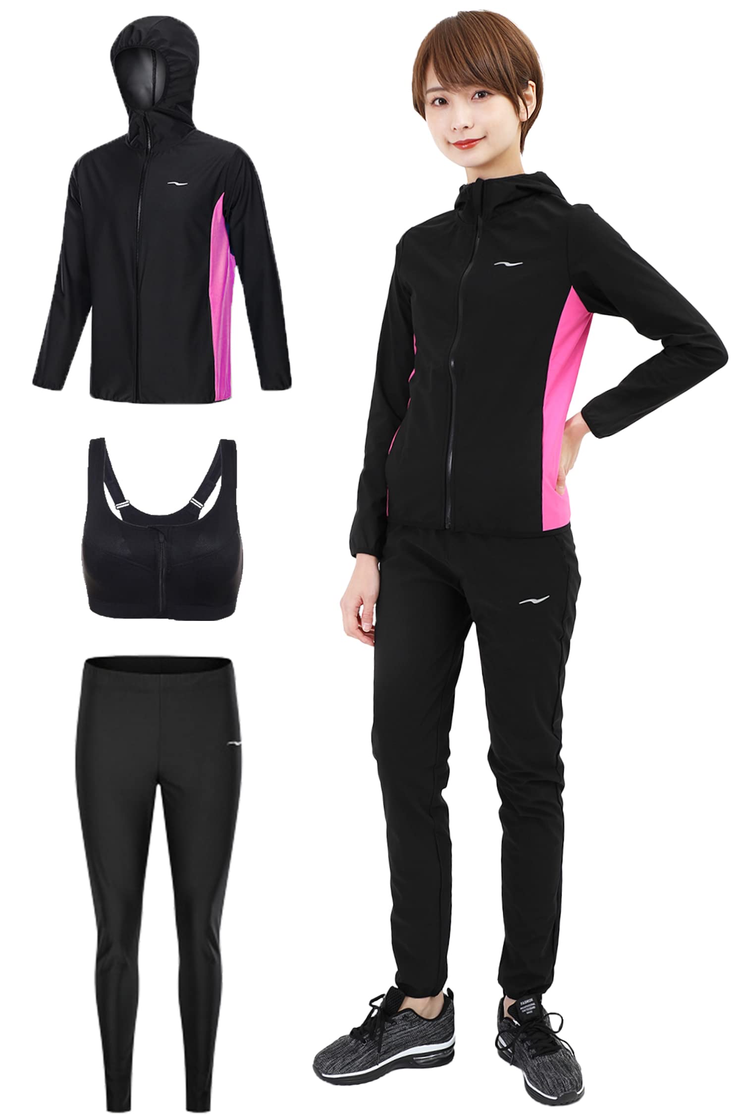 Amazon.co.jp: [Smarty] 世界代表選手も愛用 動画付 サウナスーツ