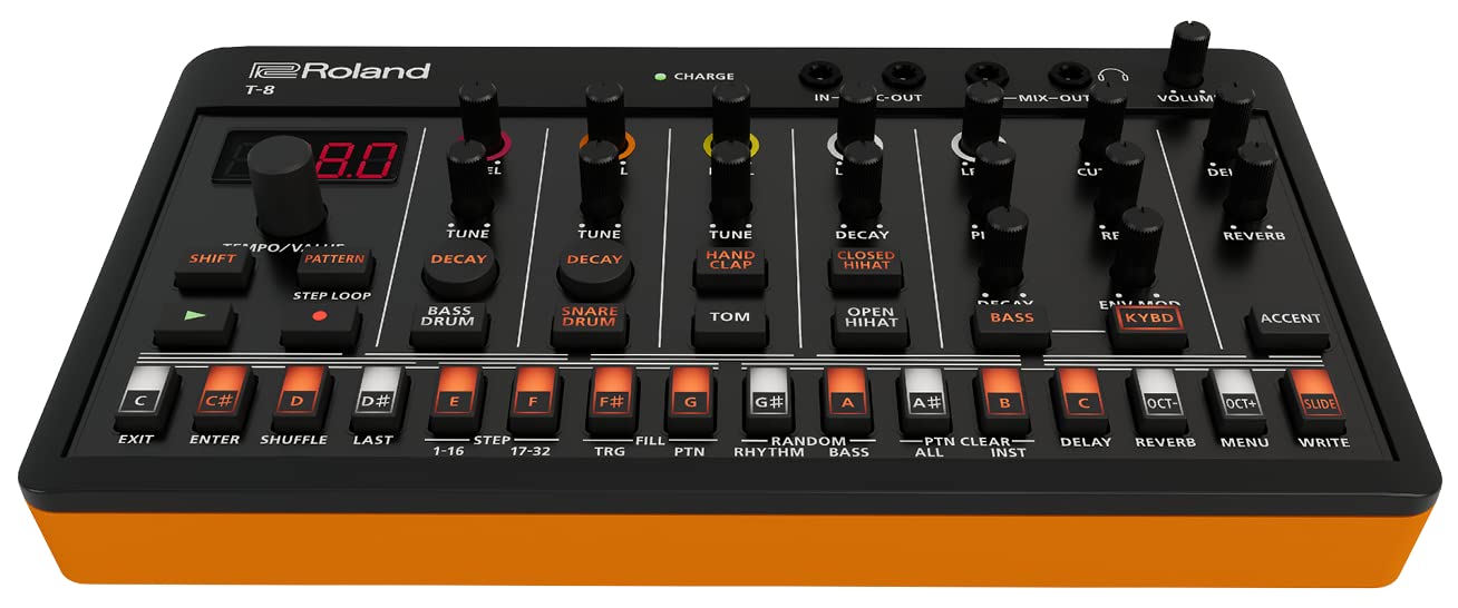 Roland AIRA Compact T-8 Beat Ultra-Portable Bass Machine Sounds