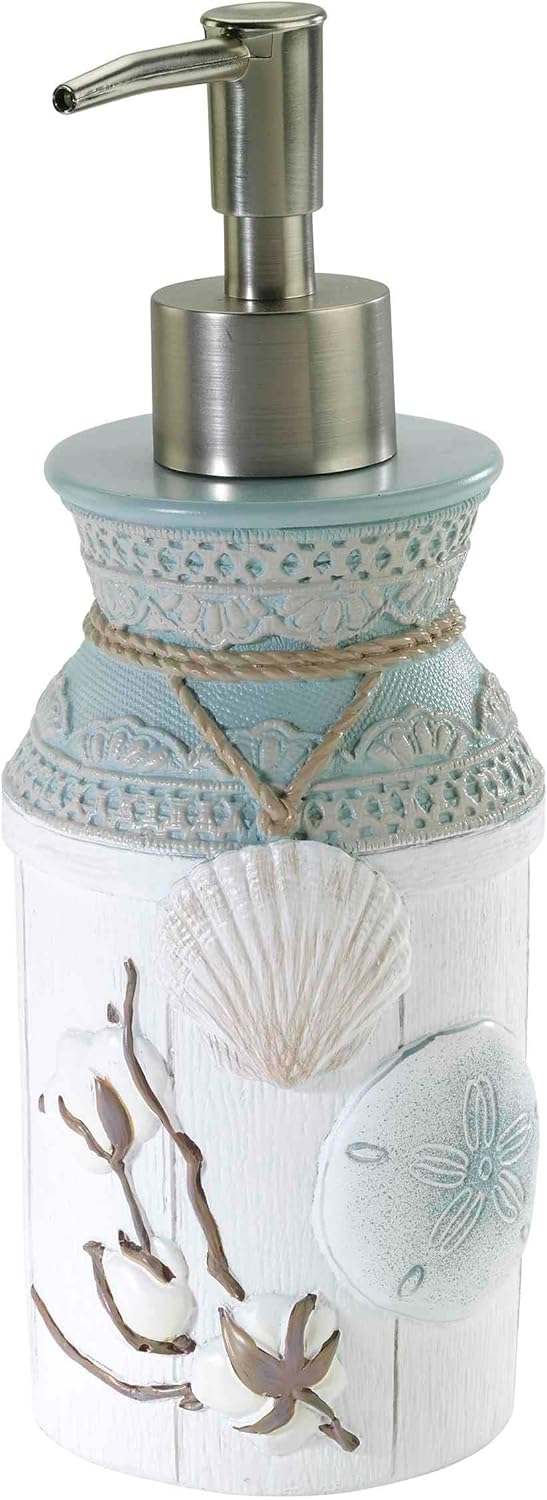 Avanti Linens - Decorative Tray, Countertop Organizer, Farmhouse Chic Home Decor (Farmhouse Shell Collection)