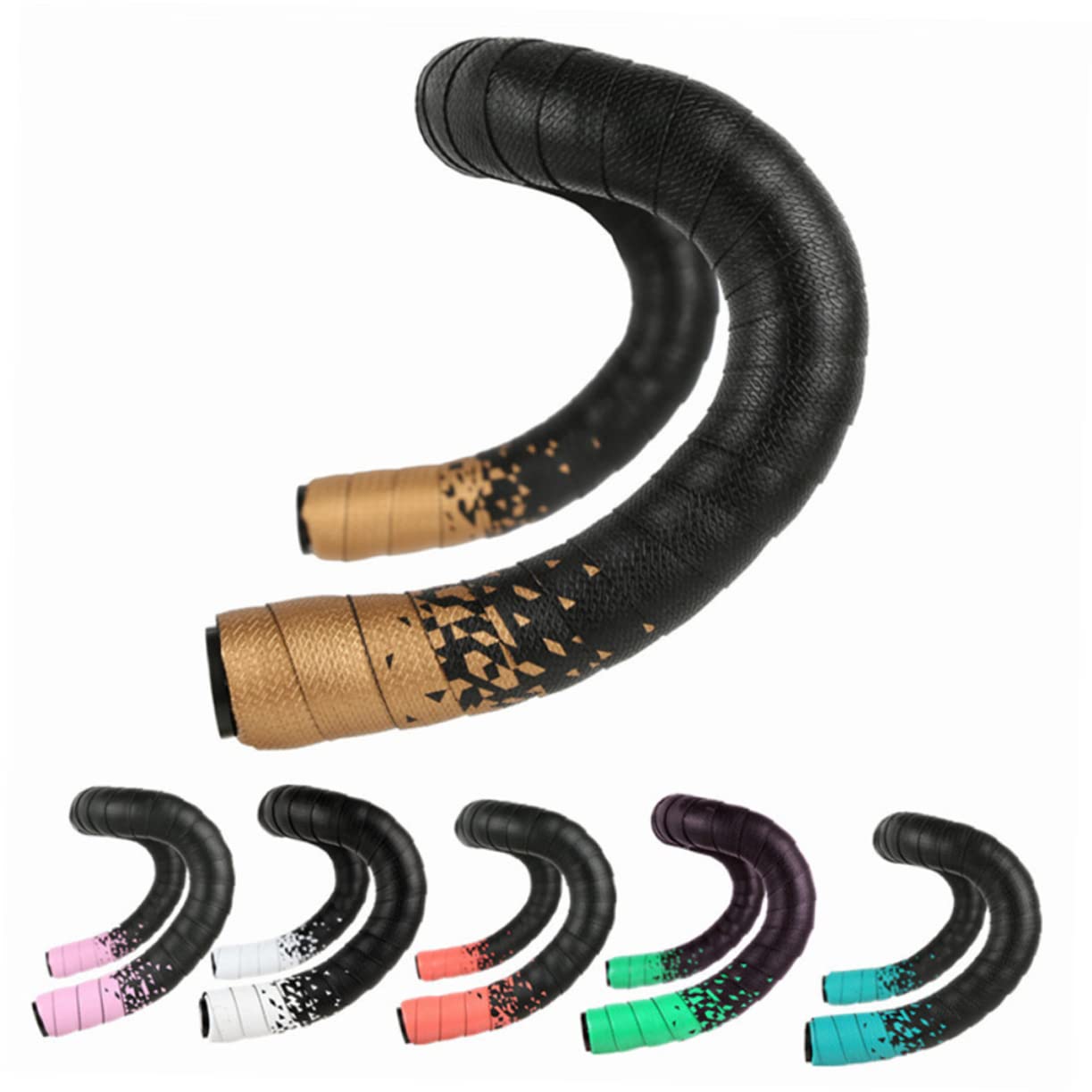 Sosoport 3 Paare Rennrad-lenkerband Das Band Fahrradgriff Lenkerband Für Rennrad Lenkerbänder Für Fahrräder Fahrradlenker Fahrrad Griffband Lenkergriff Korkband Gemütlich Gurt