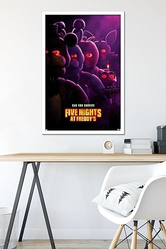 Miniatura 6 de Trends International Five Nights at Freddy's Movie - Póster de pared de una hoja, 34 pulgadas de largo x 22.4 pulgadas de ancho, versión enmarcada