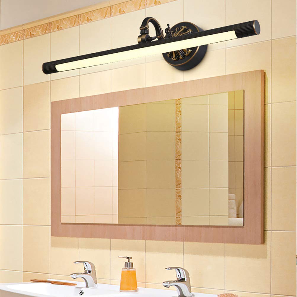 Lampe de maquillage de salle de bain antique pour miroir de courtoisie