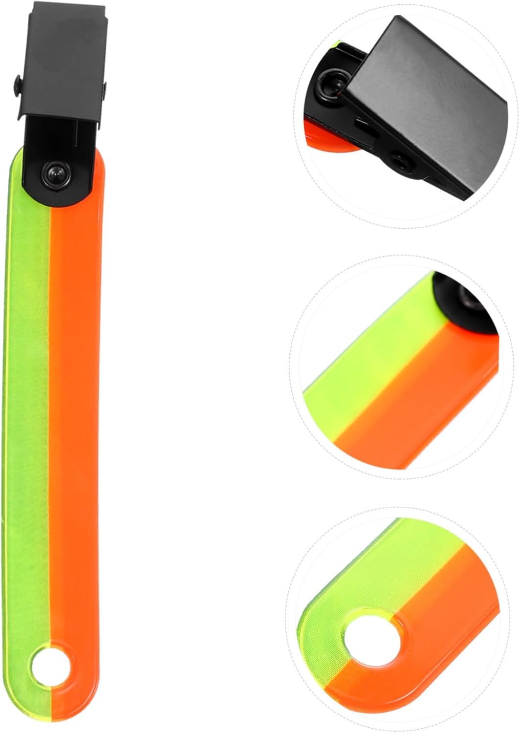 VANZACK Fluorescent Label Holder Reflective Outdoor Yellow Marker Flags Markers for Survey Marking Flags Trail