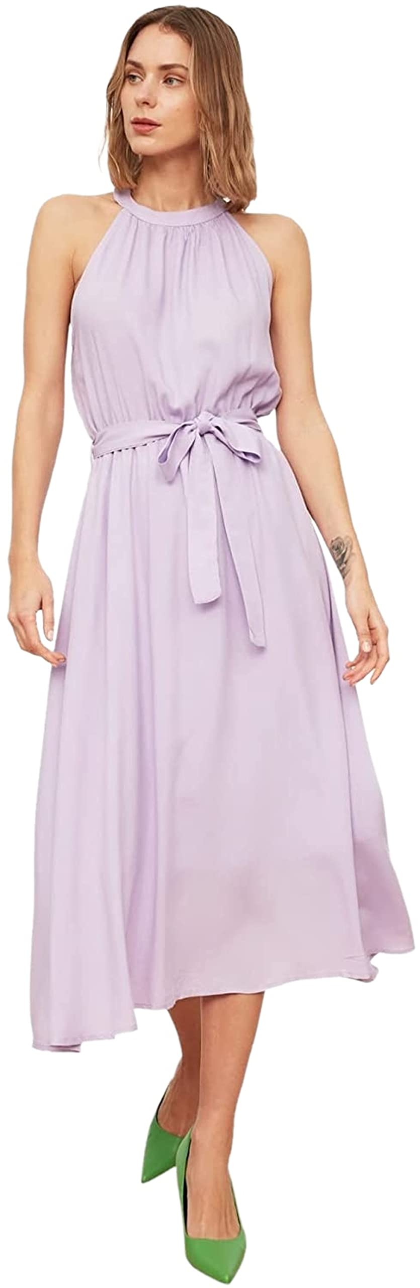 Trendyol Damen Midi A-line Regular fit Woven Dress
