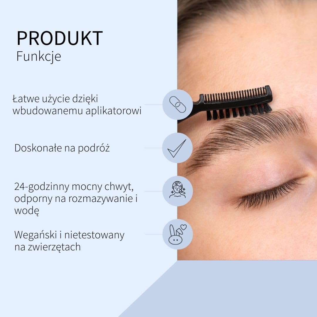 fleeky zestaw do brwi Brow Fix, pomada i Micropen 3 w 1 – idealny kształt, wypełnienie i definicja dla naturalnych rezultatów odpornych na ścieranie (brązowy)