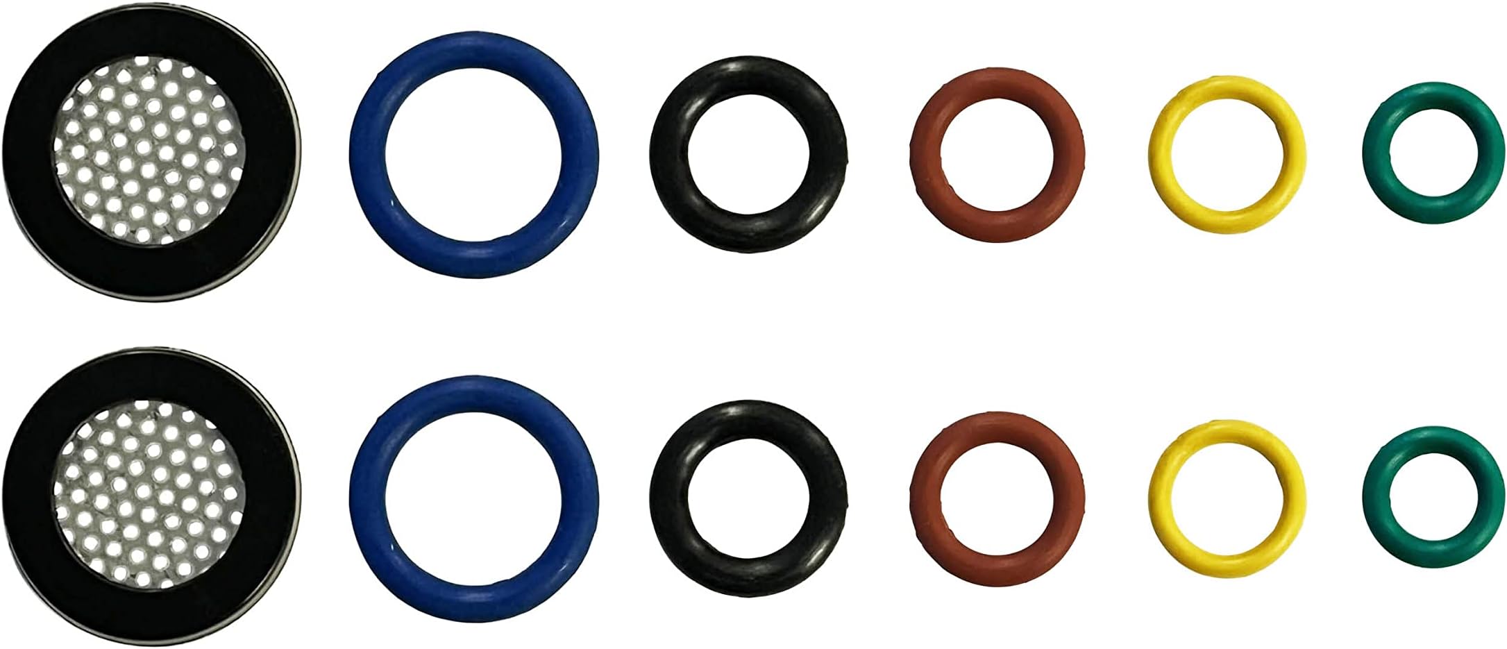 Simpson Cleaning 80151 Replacement O-Ring and Filter Kit for Cold Water Gas and Electric Pressure Washers and Accessories, 5 O-Ring sizes (2 of each size), Includes 2 Filters