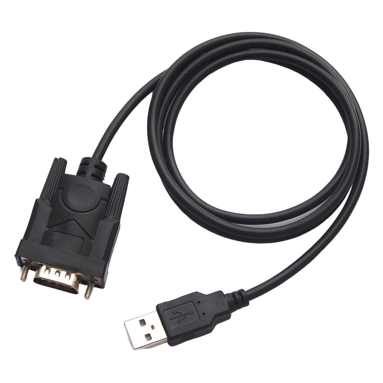 Cavo Convertitore RS232 USB - Adattatore Seriale DB9 9 Pin | Connettore Femmina, Compatibile con Stampanti e PC, Chipset Prolific ad Alte Prestazioni per Informatica ad Alte Prestazioni