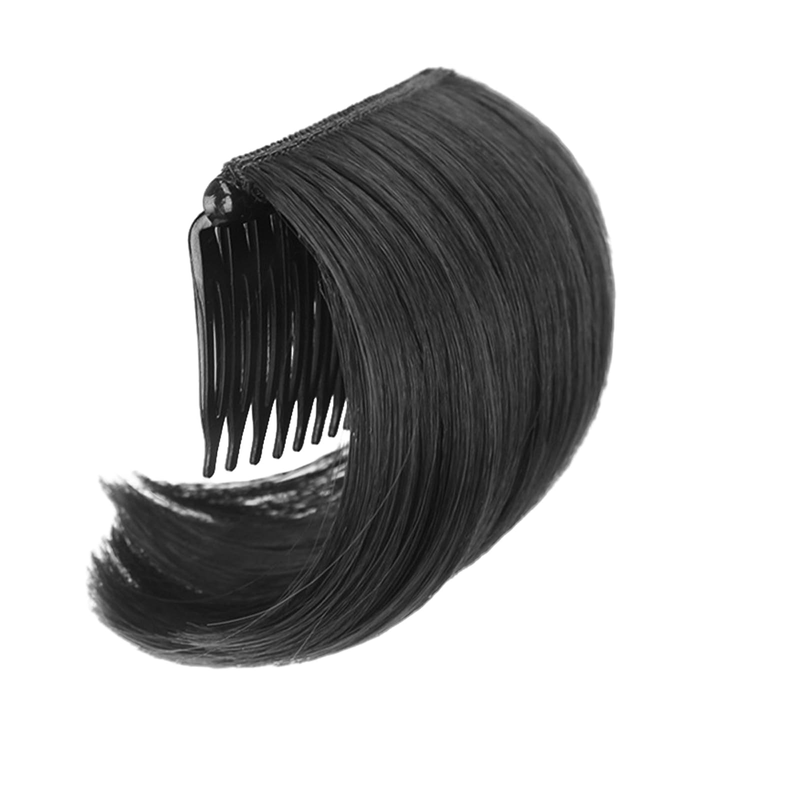 Invisible Fluffy Hair Pad, Natural Hair Bump Clip,Women Daily Use Hair Accessories,Hair Bun Invisible False Hair Clip (J, One Size)