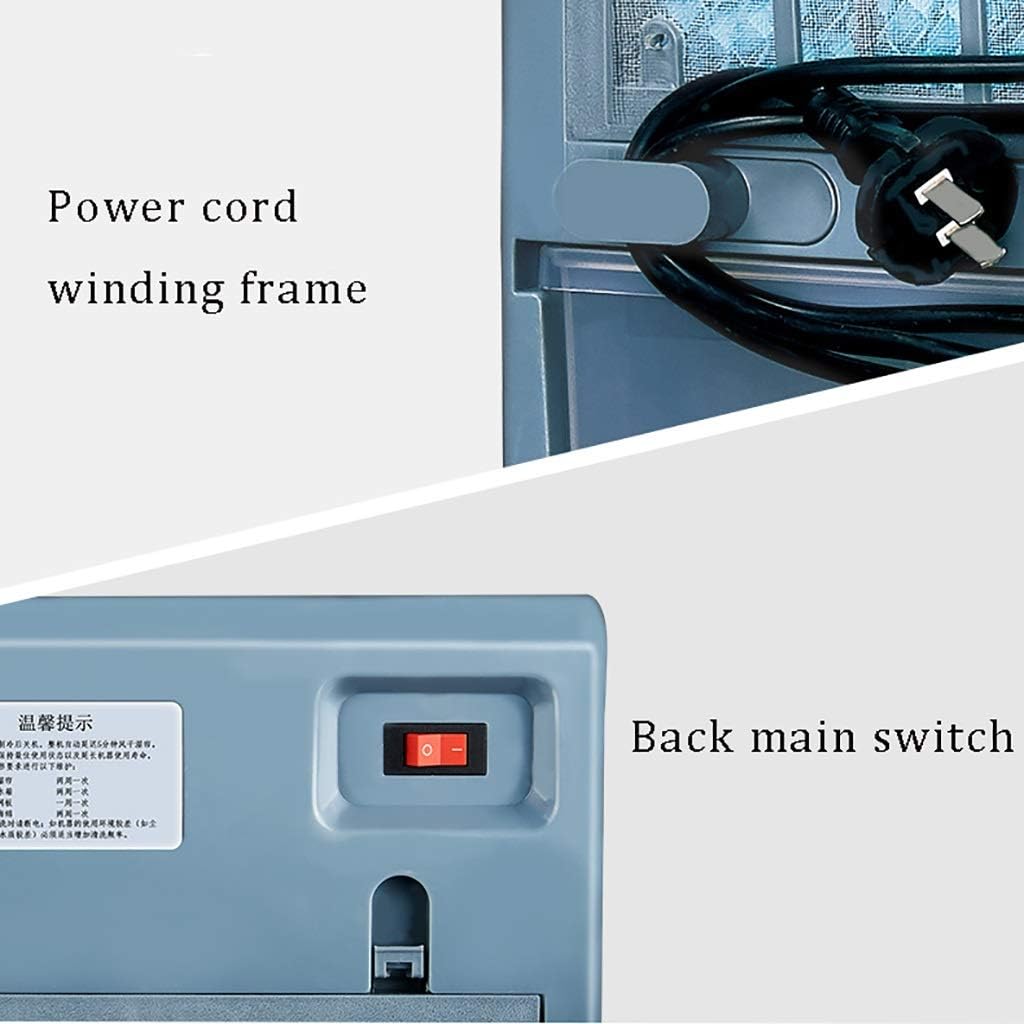 Cold Warm Dual use Air Conditioner Air Cooler Purification Humidifying Air 3 Wind Speed Mobile Air Conditioner White