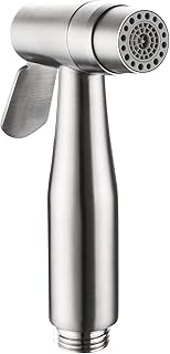 CIENCIA Pulvérisateur à Bidet Manuel Pulvérisateur en Acier Inoxydable Shattaf - Uniquement Tête de Pulvérisation de Bidet, Accessoires de Nettoyage de Toilettes à Eau WS024A