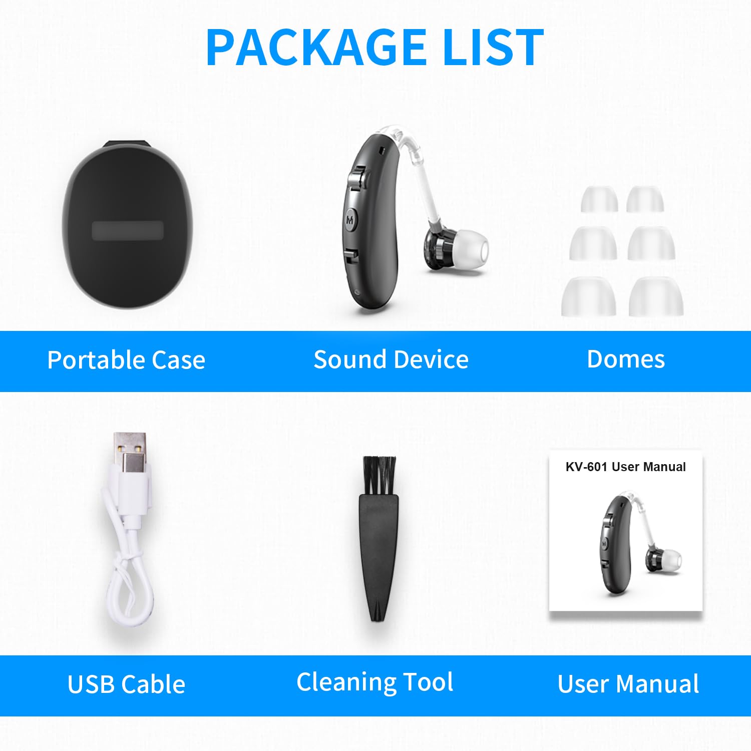 Amplificateur de son rechargeable - Améliorateur de voix et pour la télévision et la conversation, son Cristallin Avec Suppression