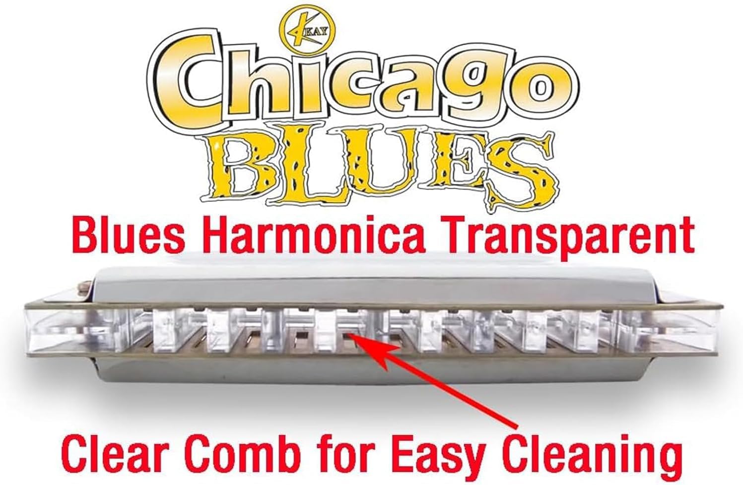 Harmonica Sampler-Package of 2 harmonicas in 2 most popular Keys C & G (KHCB-2CG)