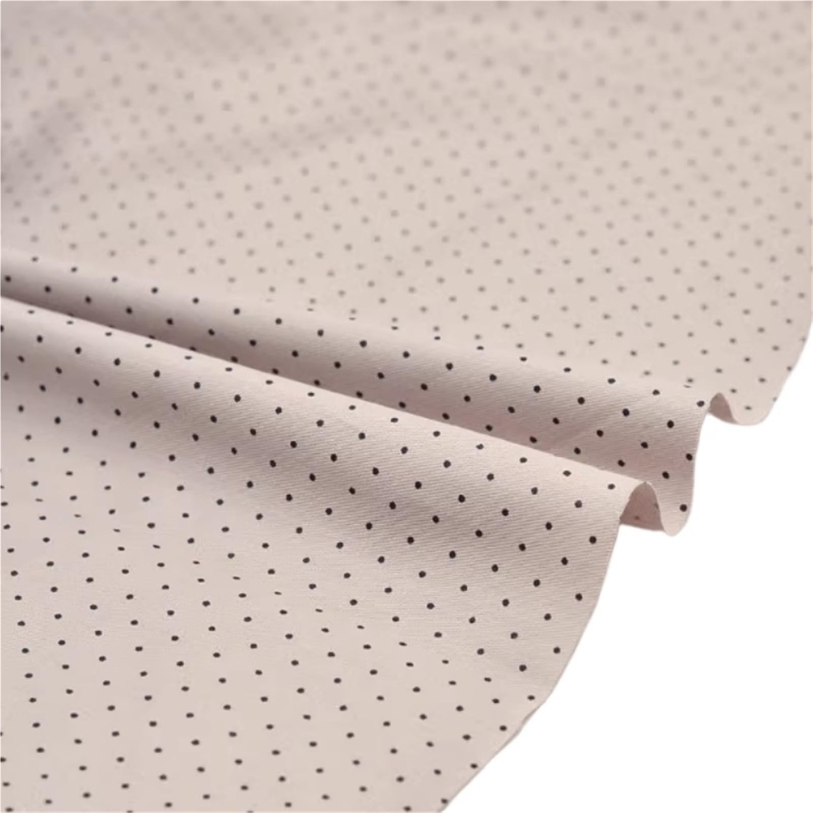 HKSDKABOP Cotton Twill Polka Dot Fabric 140x50cm 1mm Dot Multicolor Crafts DIY Home Decor(Color6)