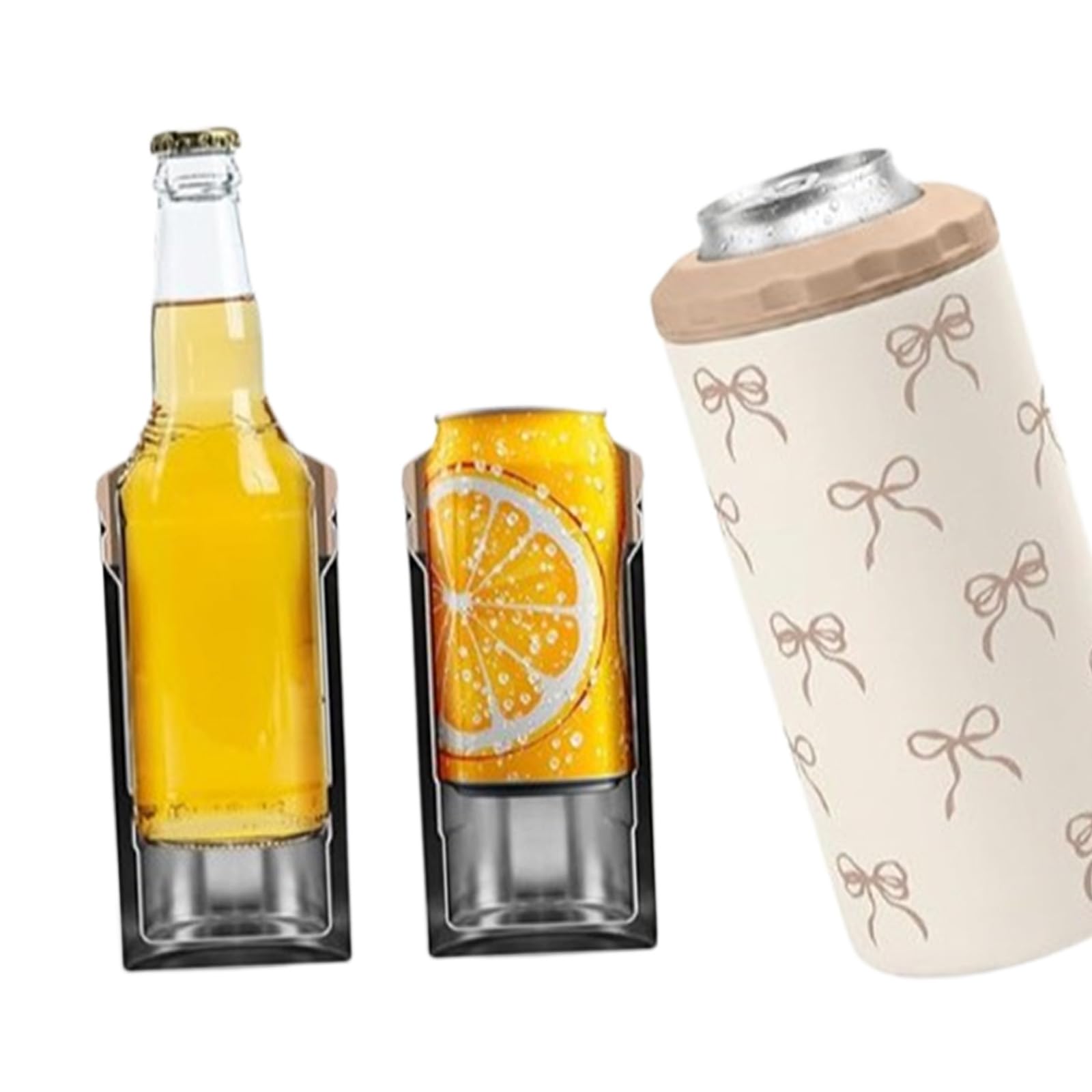 MALSSE 480ML Metal Drinkware Cup with Sweat Proof Design Perfect for Iced Coffee and Energy Drink Insulated Cup