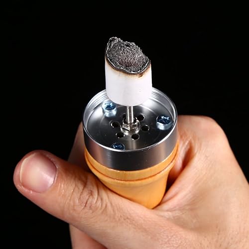 Miniatura 8 de Moxa Stick - Rodillo Moxa, Moxa Stick Moxa de oro puro para tratamiento térmico suave, cara, ojos, orejas, abdomen, masaje curativo, barra de moxa