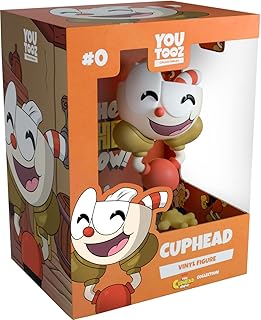 Youtooz- The Cuphead TÉLÉVISEUR Intelligent, sólido, Color Blanco, Talla única (YOTOCUPHEADNETFLIXSHOWEDITION)
