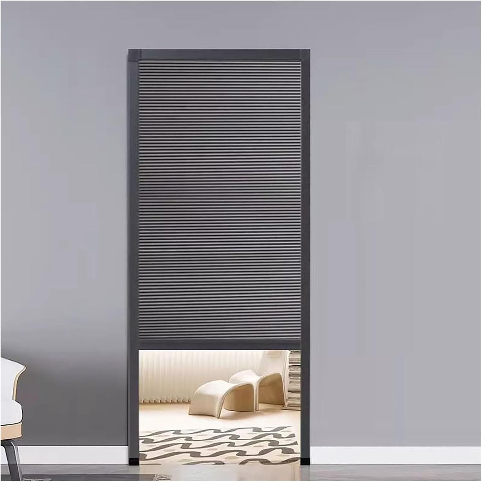 No Drill Folding Door Pull Down, Soundproof & Durable, Perfect for Bedroom, Balcony, Studio Apartments