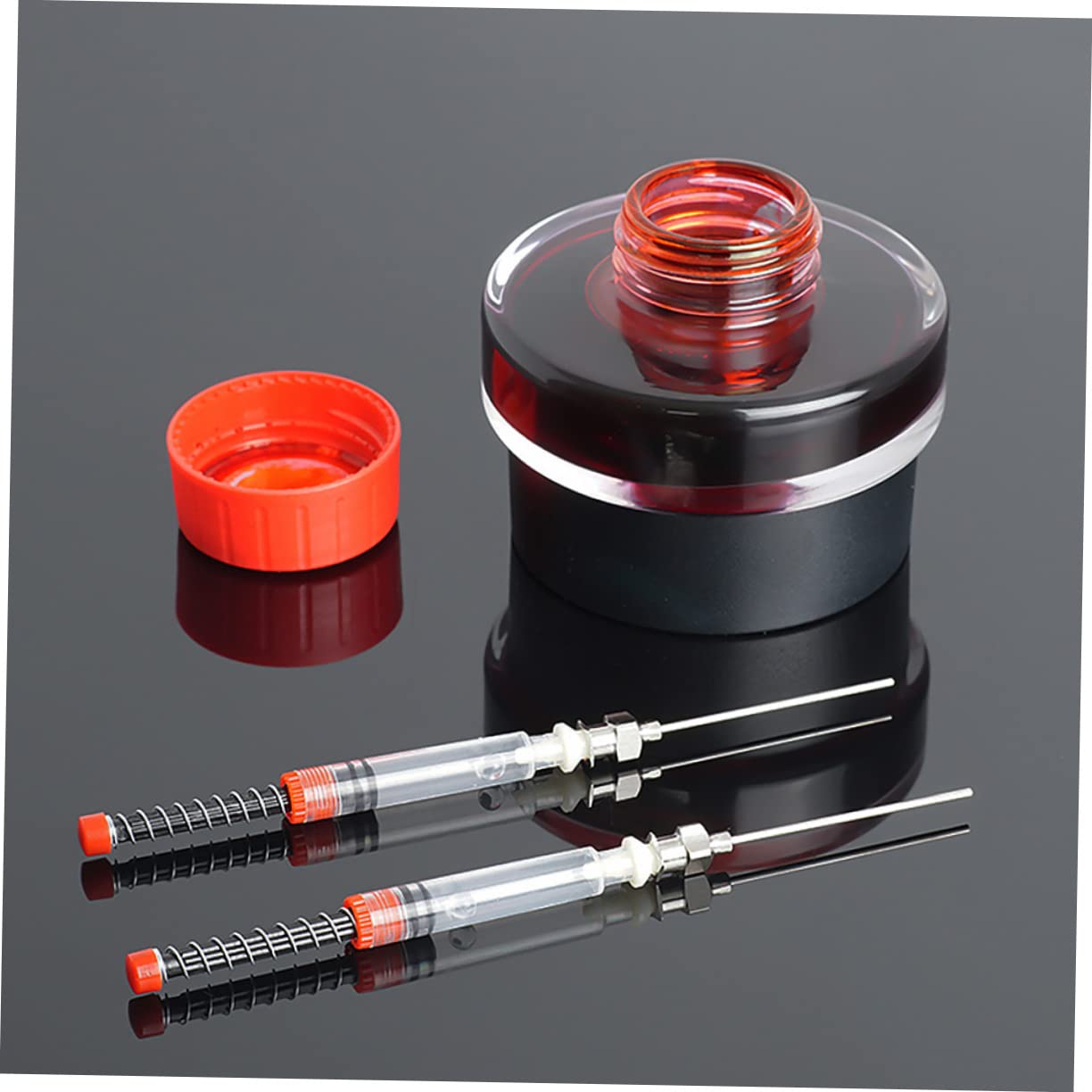 STOBOK 45pezzi Assorbitore Per Stilografiche Filler Molla Per Accessorio Per e Converter Facile e Utilizzare Inossidabile