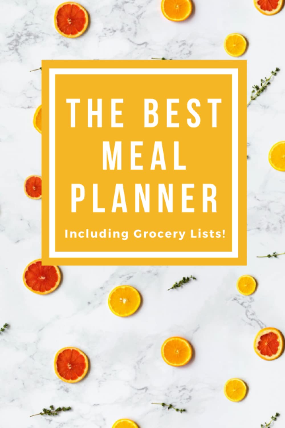 The Best Weekly Meal & Menu Planner with Bonus Grocery Lists, Holiday Meal Prep & Favorite Meals Reference List: 52 Week 6x9 inch Meal Planner Notebook Journal